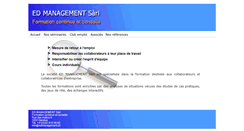 Desktop Screenshot of edformation.ch
